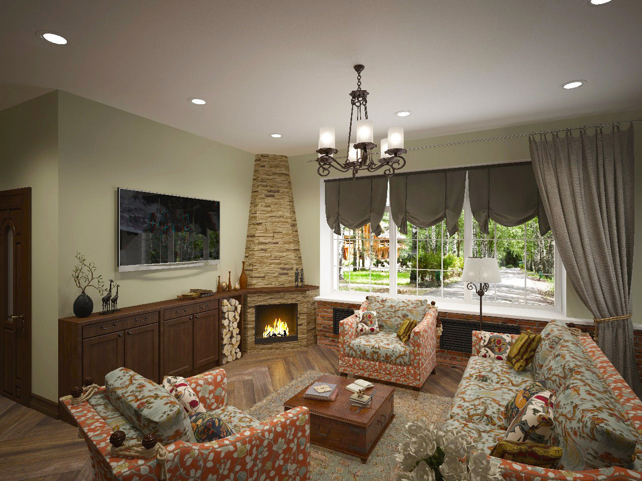 homify Colonial style living room