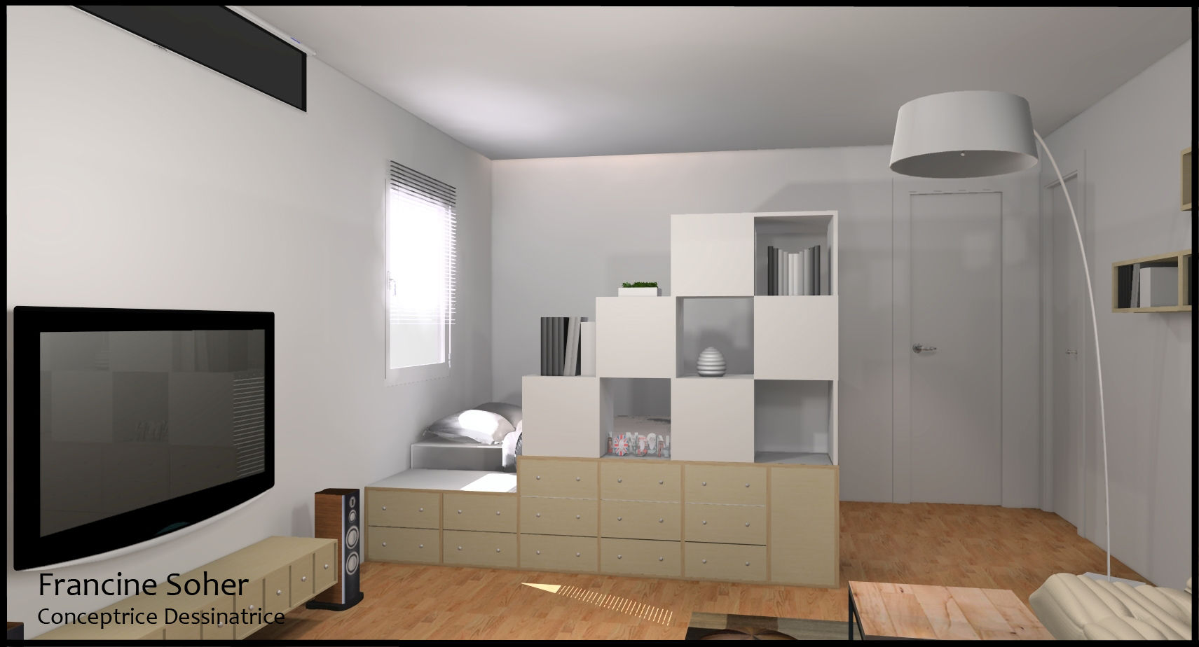 homify Moderne slaapkamers