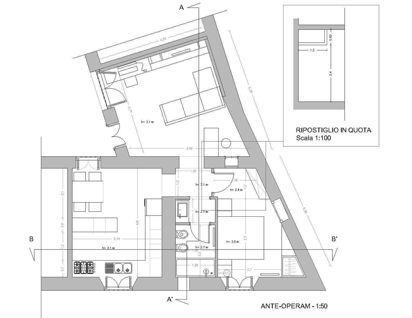 modern by Studio di architettura Miletta, Modern