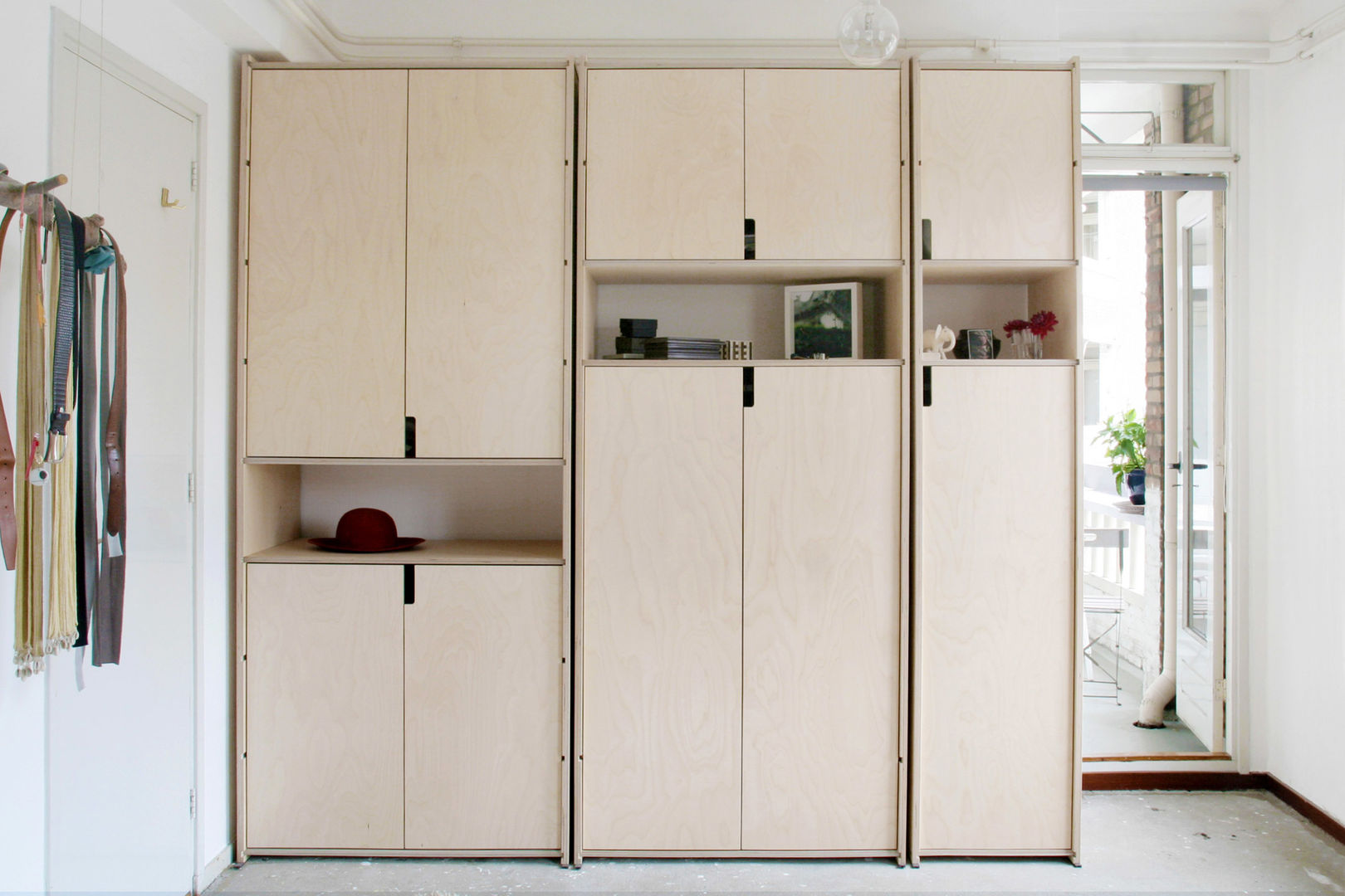 Kastsysteem Kabel, sandra nielen sandra nielen Scandinavian style bedroom Wardrobes & closets