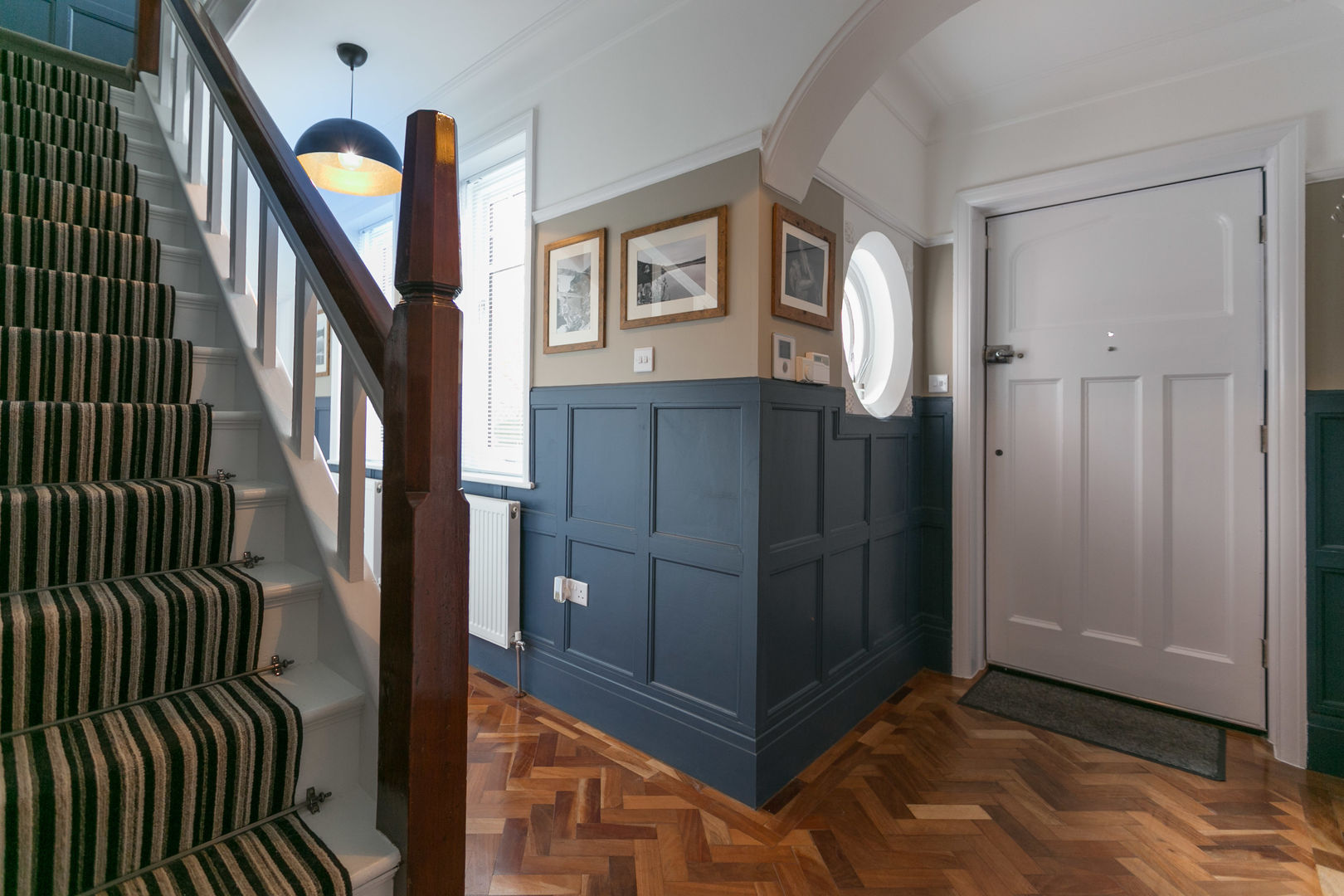 Beechwood SDA Architecture Ltd Classic style corridor, hallway and stairs