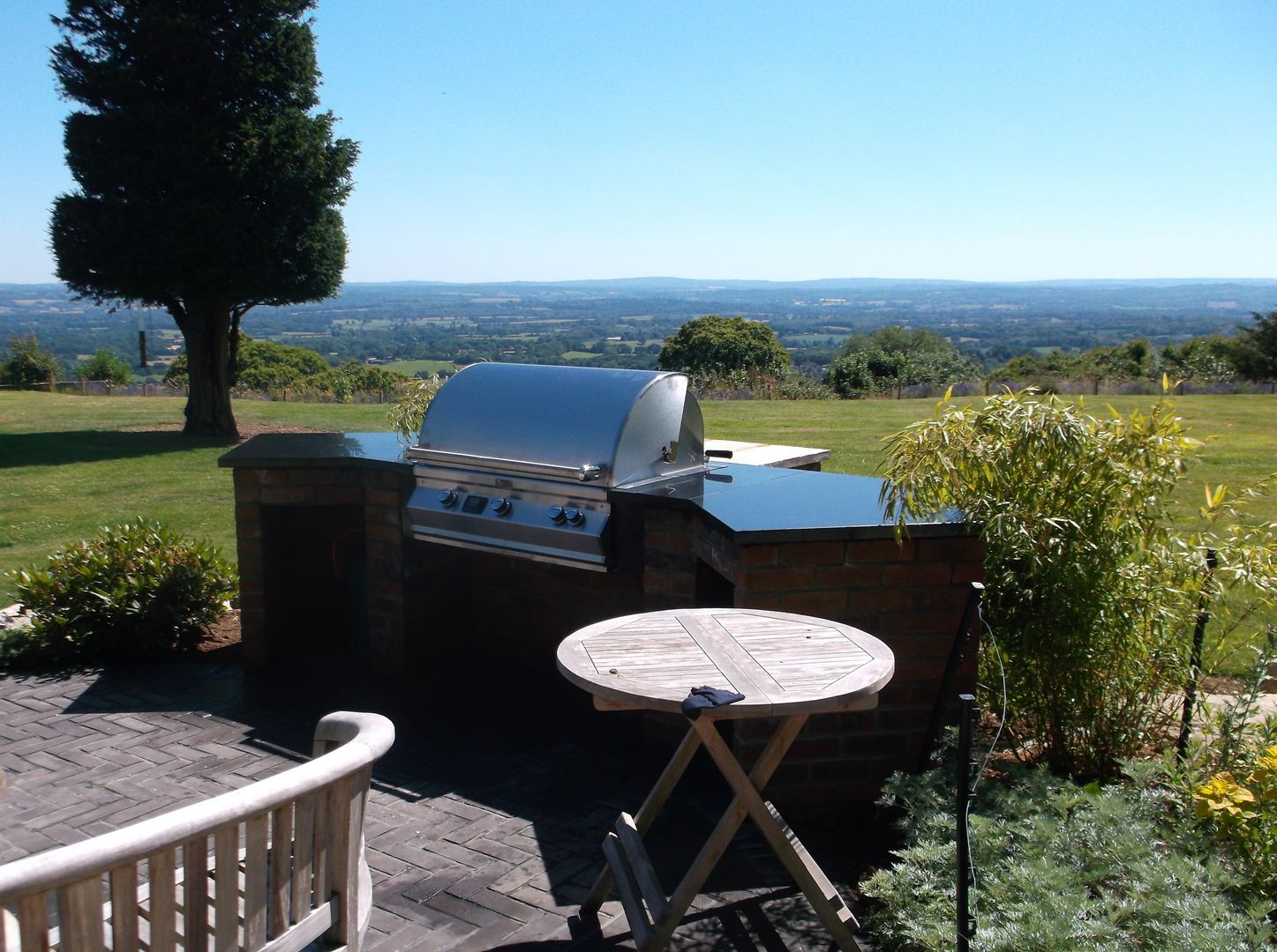 BBQ Area Design Outdoors Limited Modern garden Fire pits & barbecues