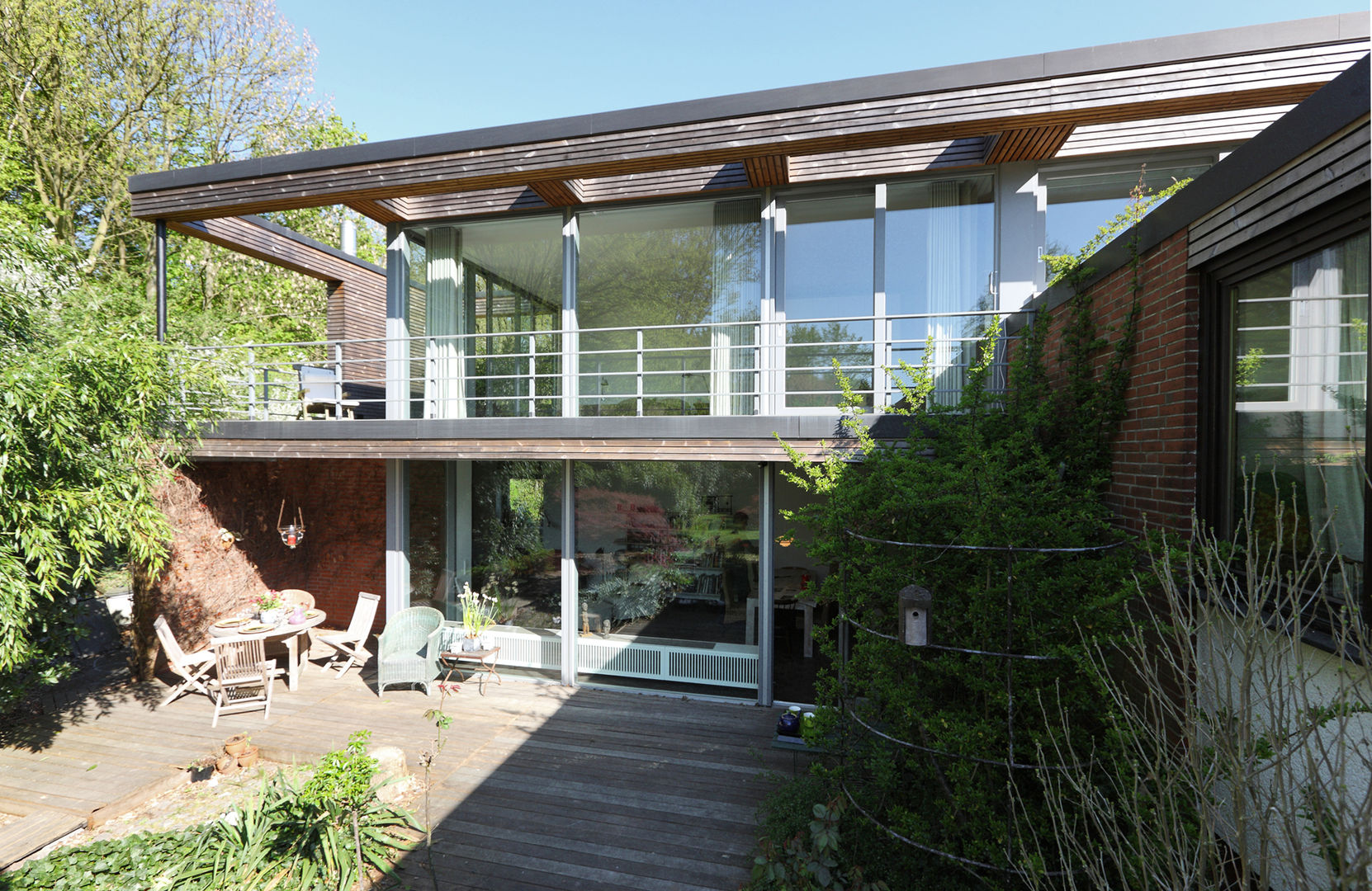 Oelsnerring, Andreas Edye Architekten Andreas Edye Architekten Moderner Balkon, Veranda & Terrasse