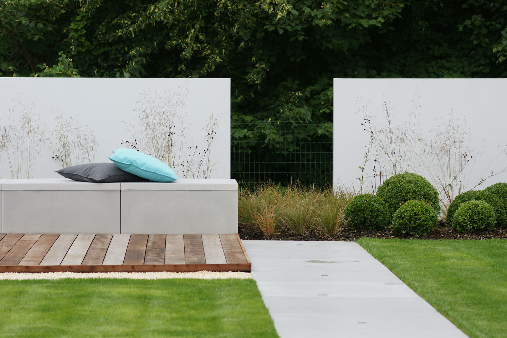 Lounge tuin, Tuinarchitectengroep ECO Tuinarchitectengroep ECO สวน