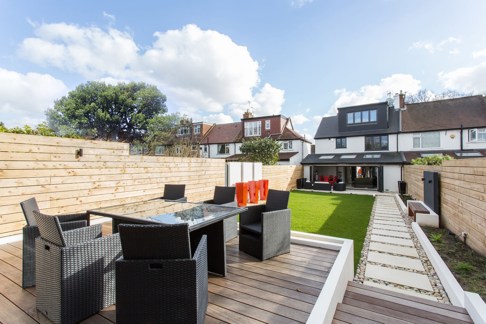 Whitton Drive, GK Architects Ltd GK Architects Ltd Jardines de estilo moderno Accesorios y decoración