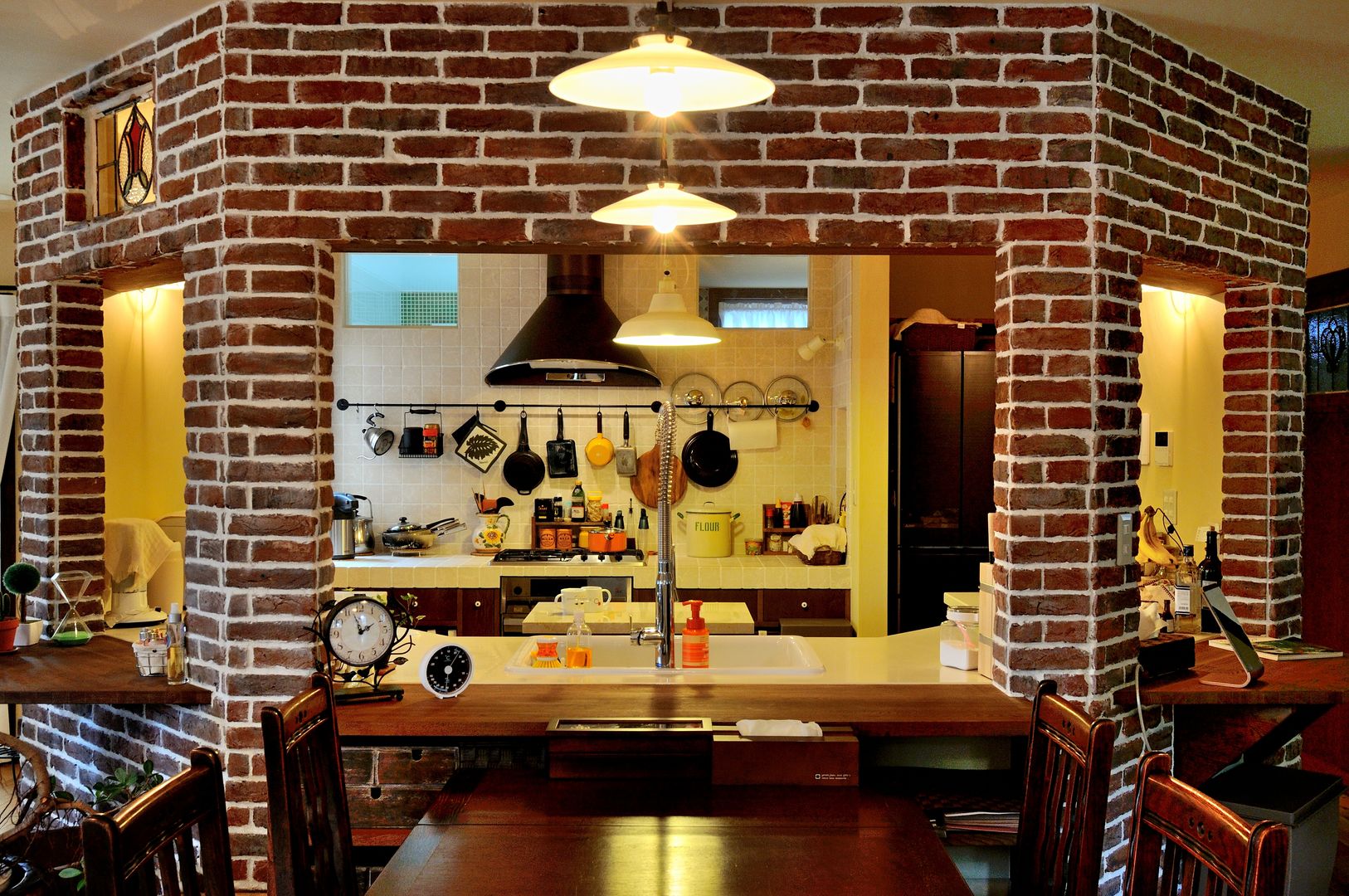 沼津 I邸, HAPTIC HOUSE HAPTIC HOUSE Rustic style dining room