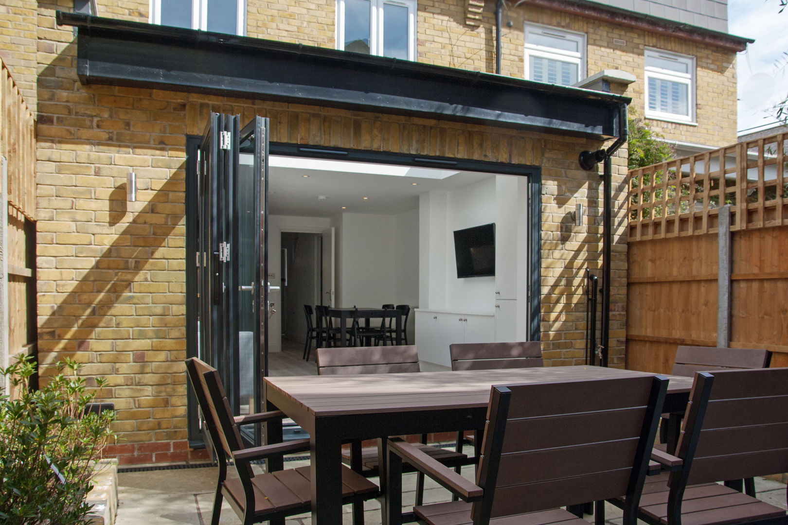 Rear extension GK Architects Ltd Sliding doors