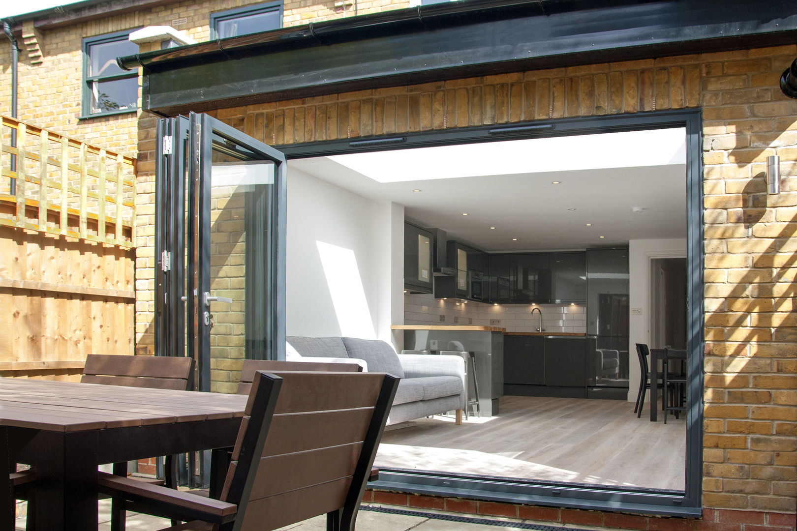 Sliding Folding doors GK Architects Ltd أبواب منزلقة