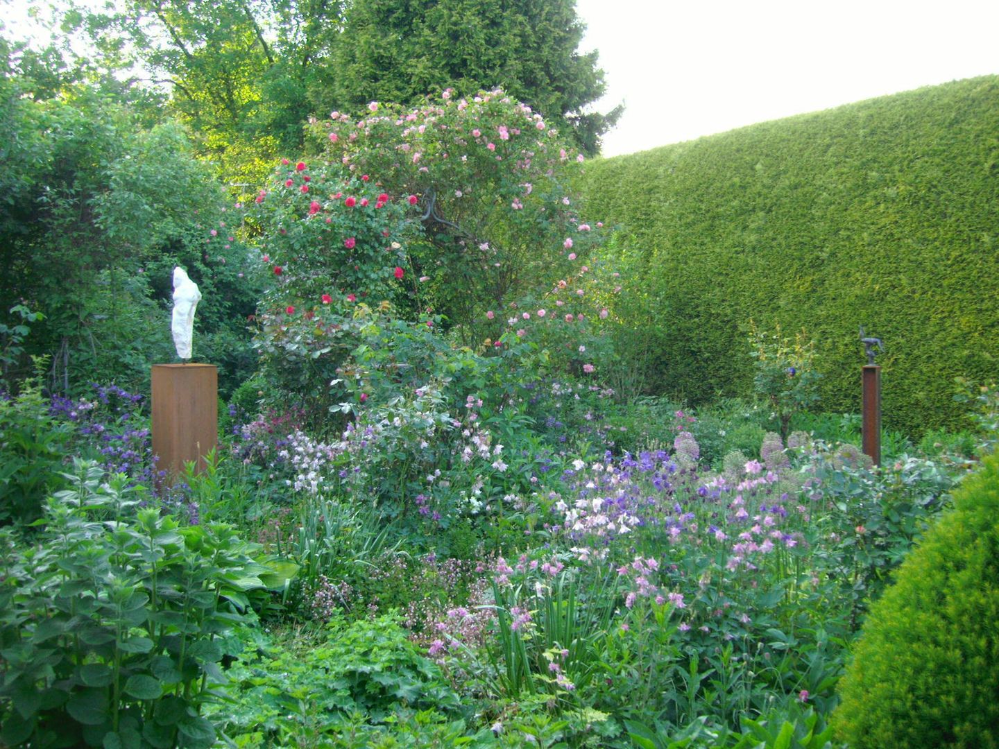 Kunst- und Staudengarten, Münster, Tina Brodkorb Landschaftsarchitektur Tina Brodkorb Landschaftsarchitektur Eclectische tuinen