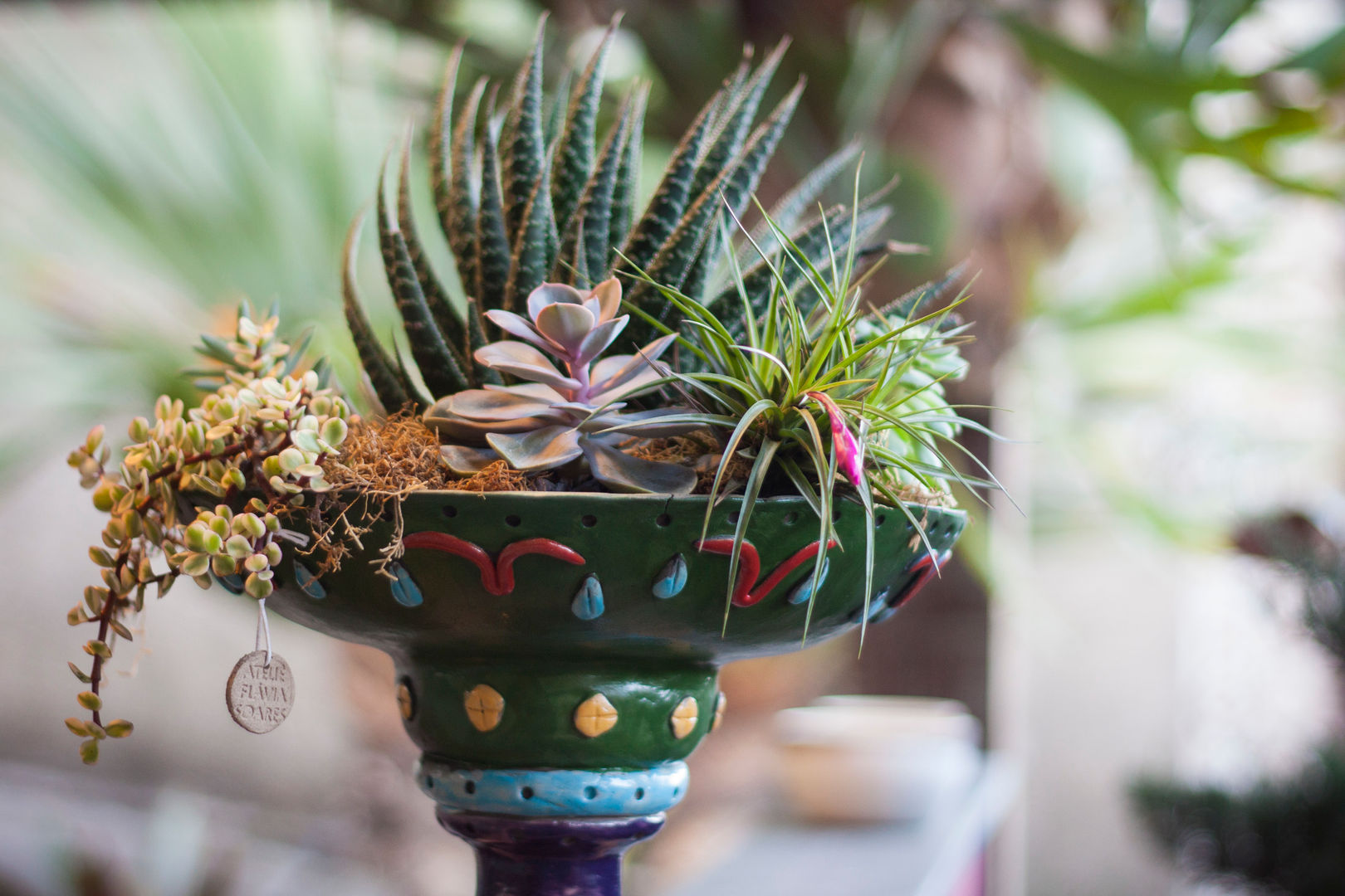 Cerâmica para plantas, Ateliê de Cerâmica - Flavia Soares Ateliê de Cerâmica - Flavia Soares حديقة Plant pots & vases