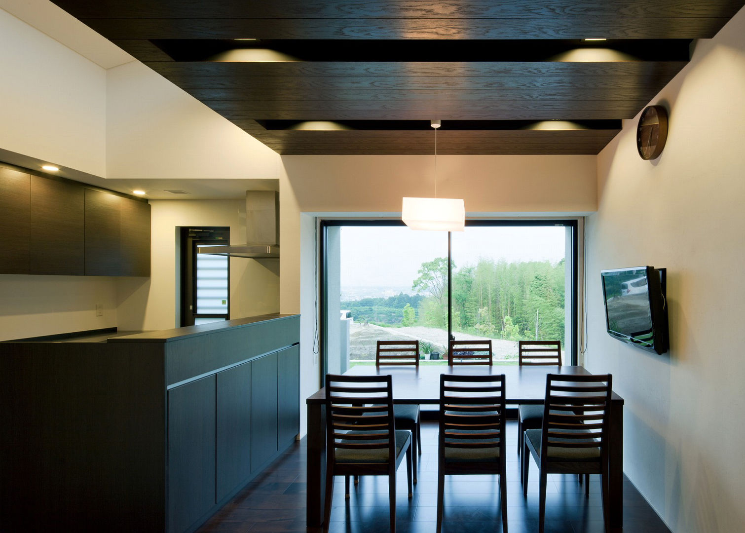 終の棲家, Egawa Architectural Studio Egawa Architectural Studio Country style dining room