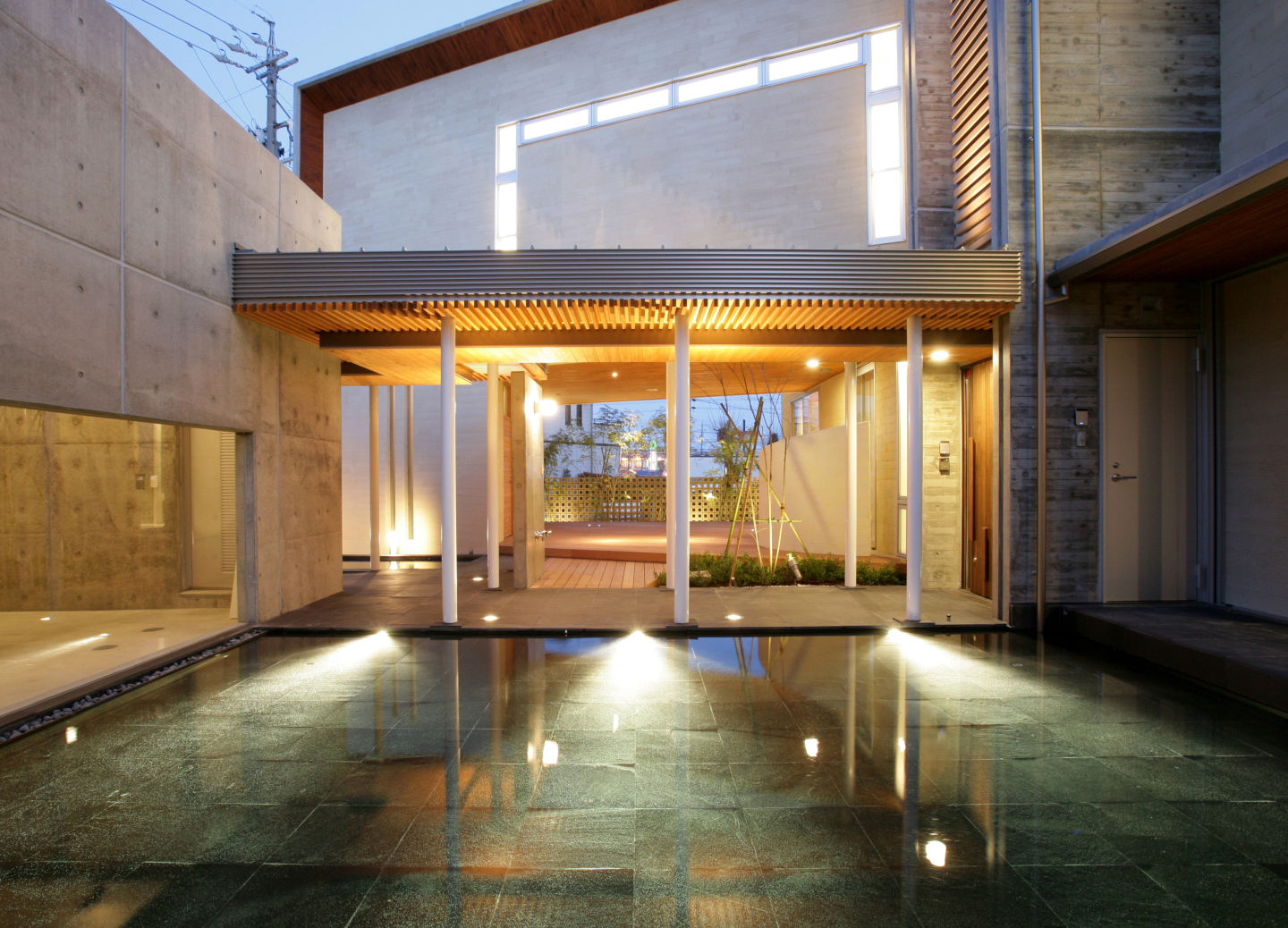 公園を臨む家, Egawa Architectural Studio Egawa Architectural Studio Eclectic style garden