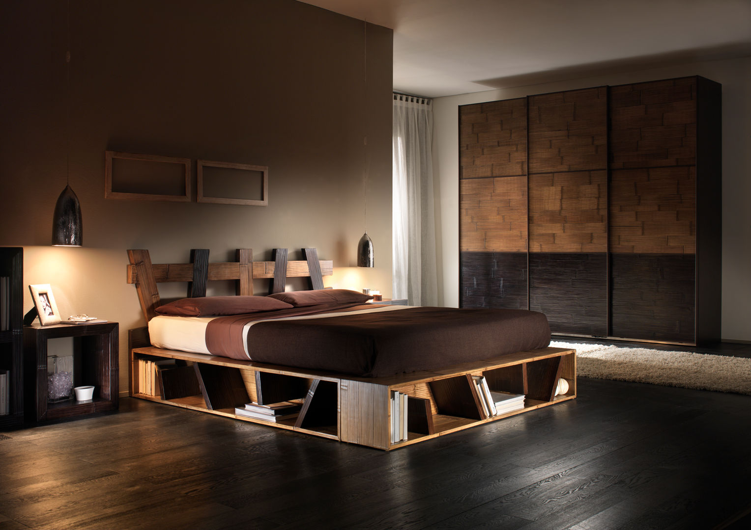Bambusmöbel, Rattania GmbH Rattania GmbH Mediterranean style bedroom Beds & headboards