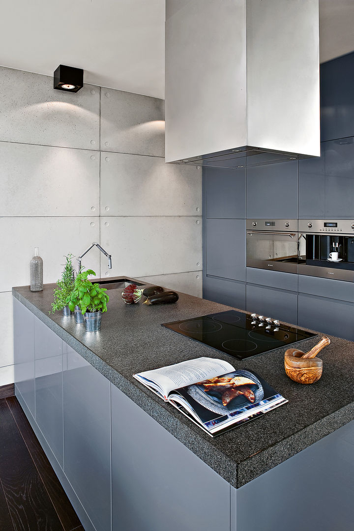 Industrialny Loft , justyna smolec architektura & design justyna smolec architektura & design Modern kitchen