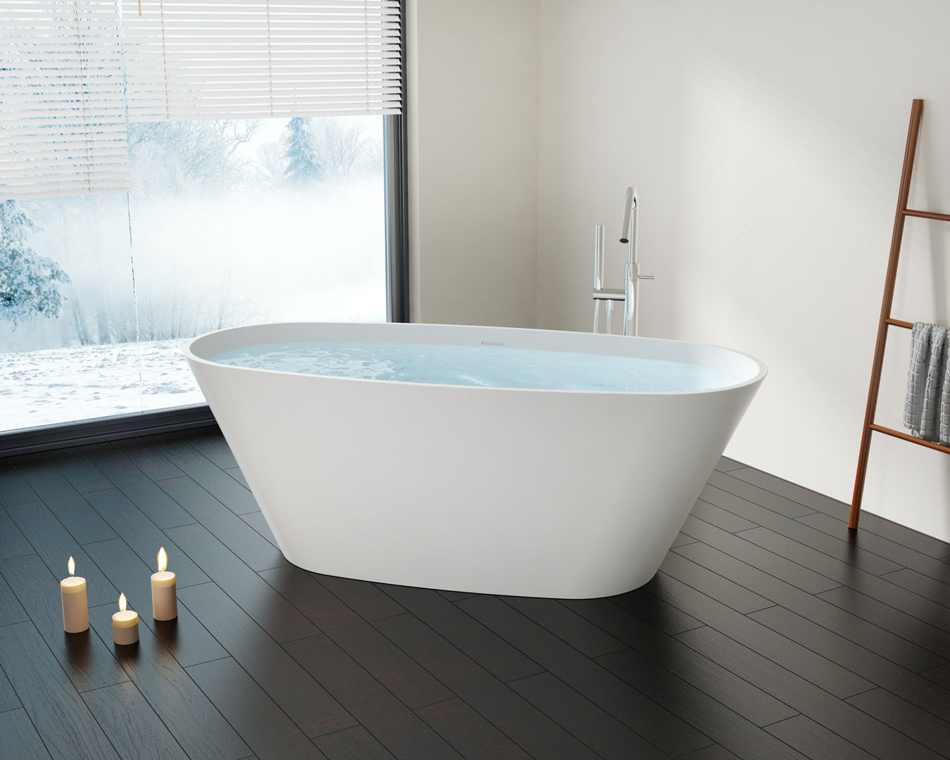 homify Modern bathroom Bathtubs & showers