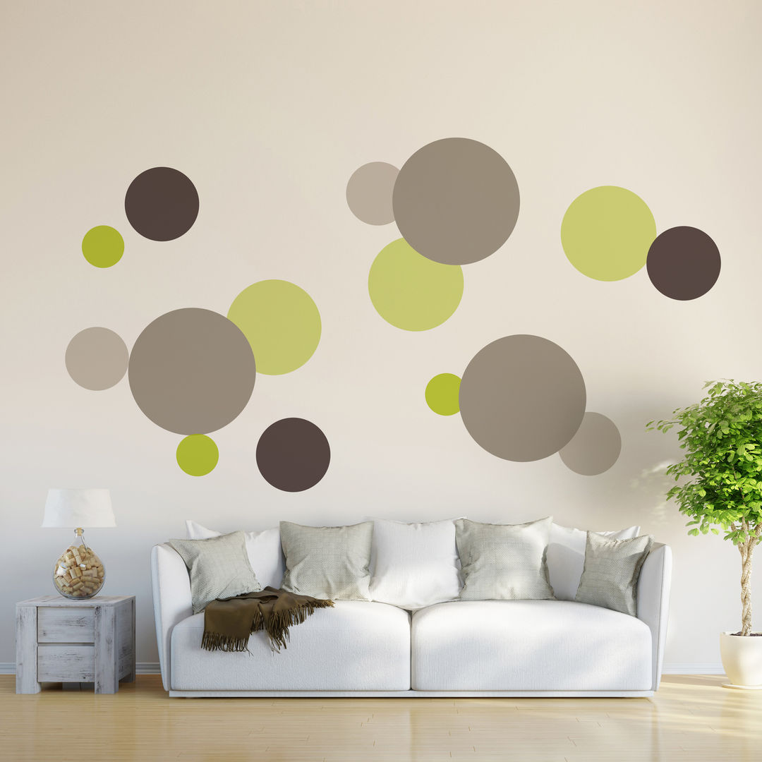 Una Grande Parete ha bisogno di una Grande Decorazione!, Crearreda Crearreda Walls Wood-Plastic Composite Wall tattoos