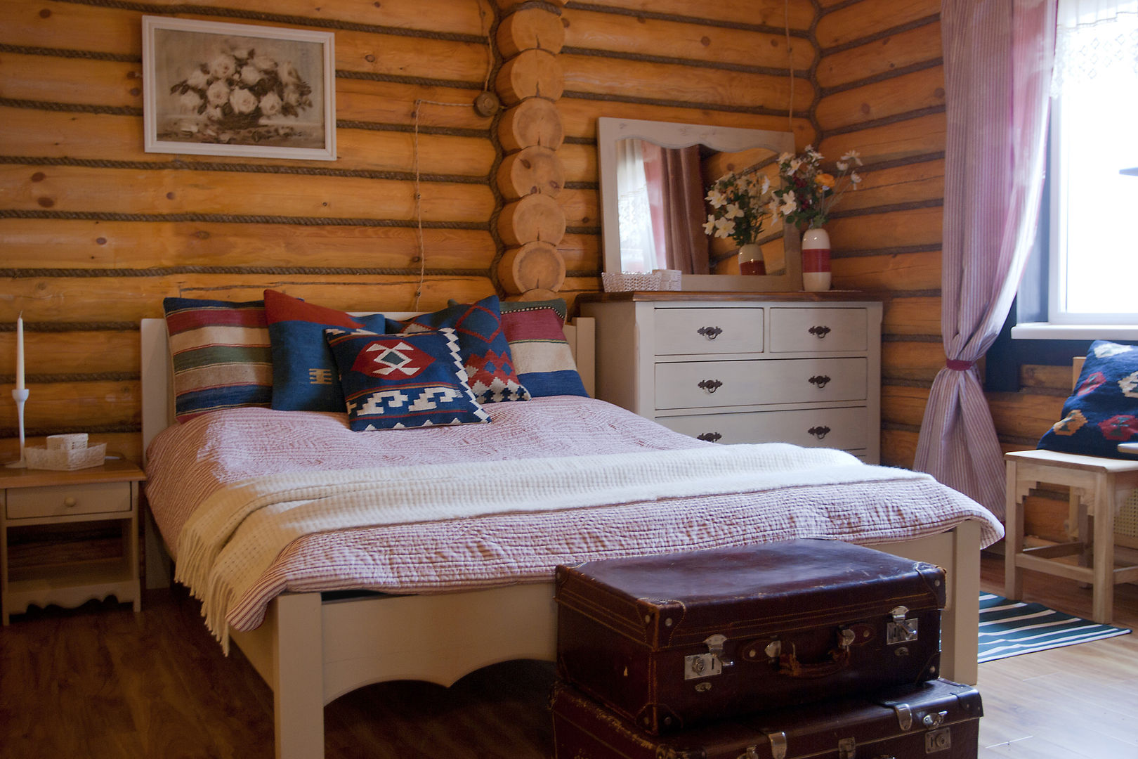 Shachebol House, Alena Kazimirava Alena Kazimirava Kamar Tidur Gaya Rustic