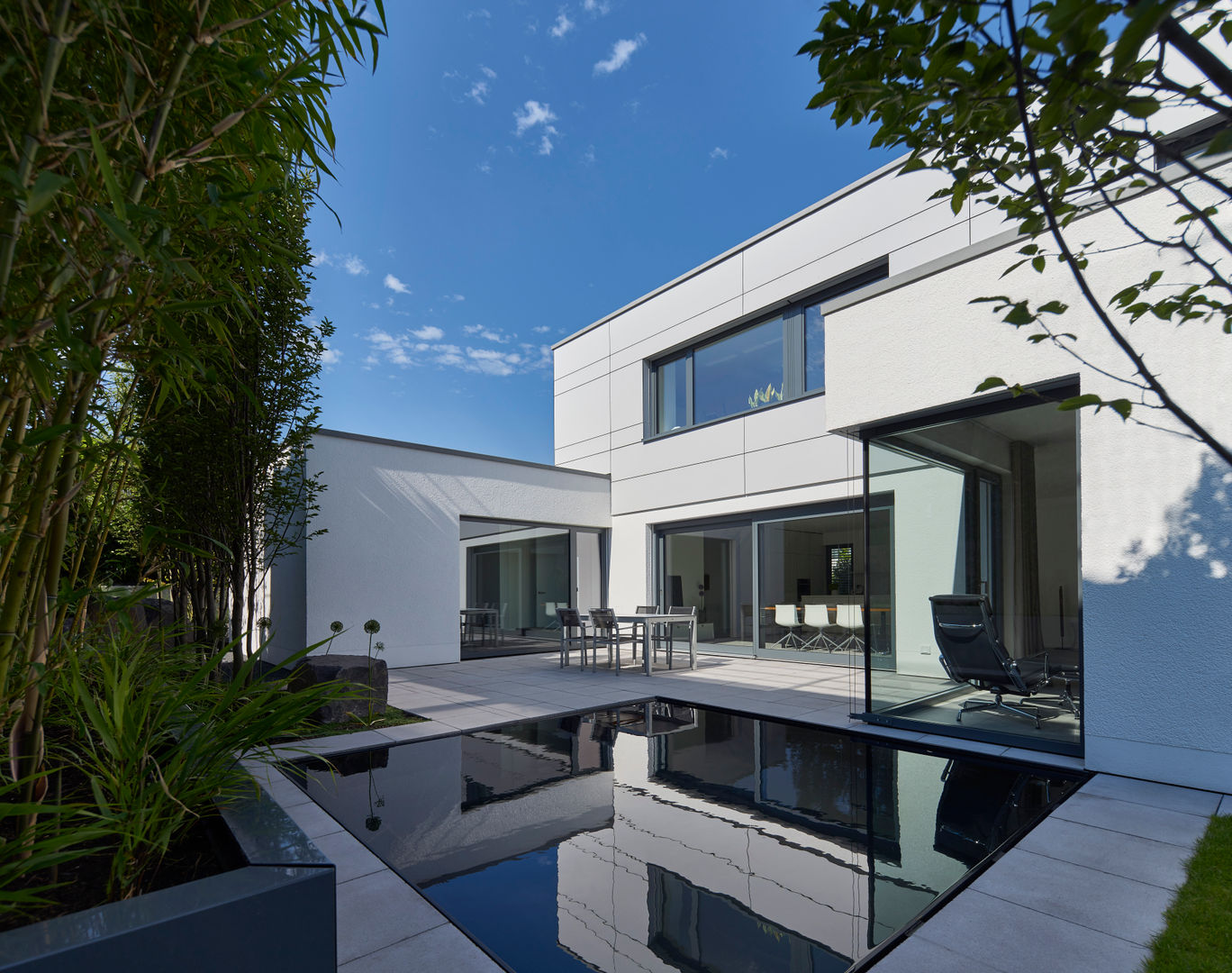 Wohnhaus_S, Fachwerk4 | Architekten BDA Fachwerk4 | Architekten BDA Balcon, Veranda & Terrasse modernes