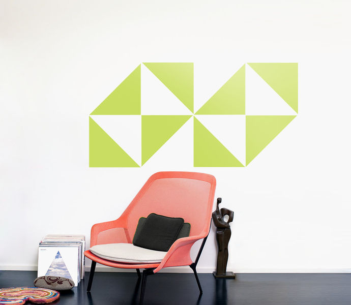 Moderne Wandtattoos: kreativ werden mit Deko Design Stickern, Urban ART Berlin Urban ART Berlin Minimalist study/office