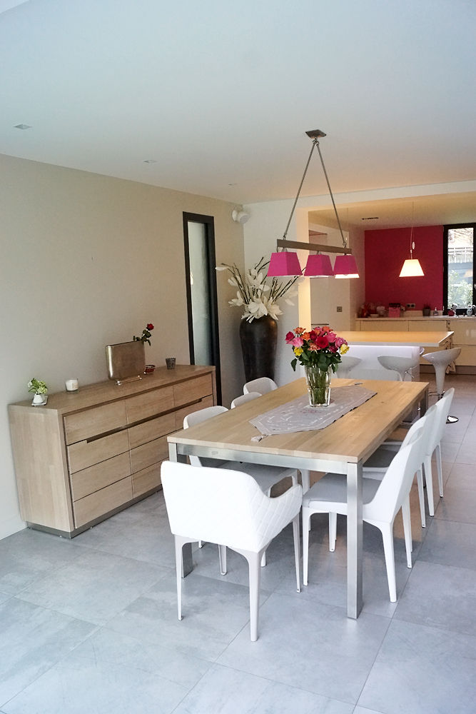 Maison de Ville Croissy sur Seine Yvelines, B by Lulea B by Lulea Modern dining room