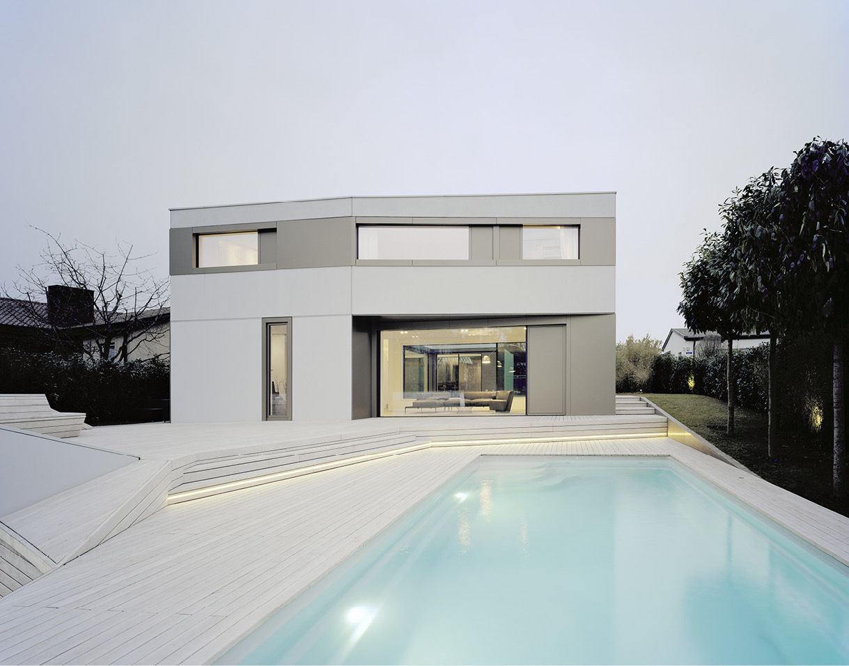 S3 CITYVILLA steimle architekten Minimalistische Pools