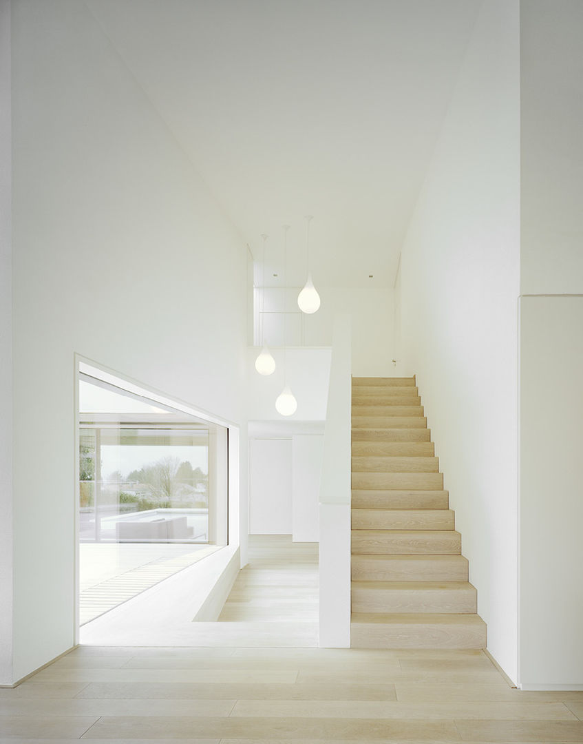 S3 CITYVILLA, steimle architekten steimle architekten Minimalist corridor, hallway & stairs