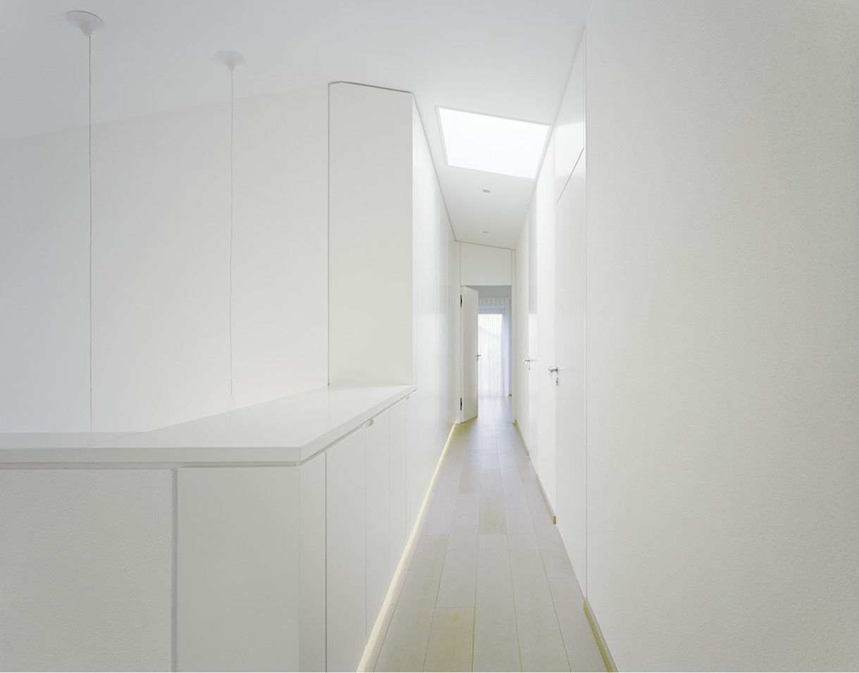 S3 CITYVILLA, steimle architekten steimle architekten Minimalist corridor, hallway & stairs