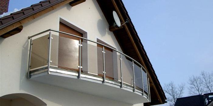 Balkon-/Terrassengeländer, Stalmach Group Stalmach Group 露臺