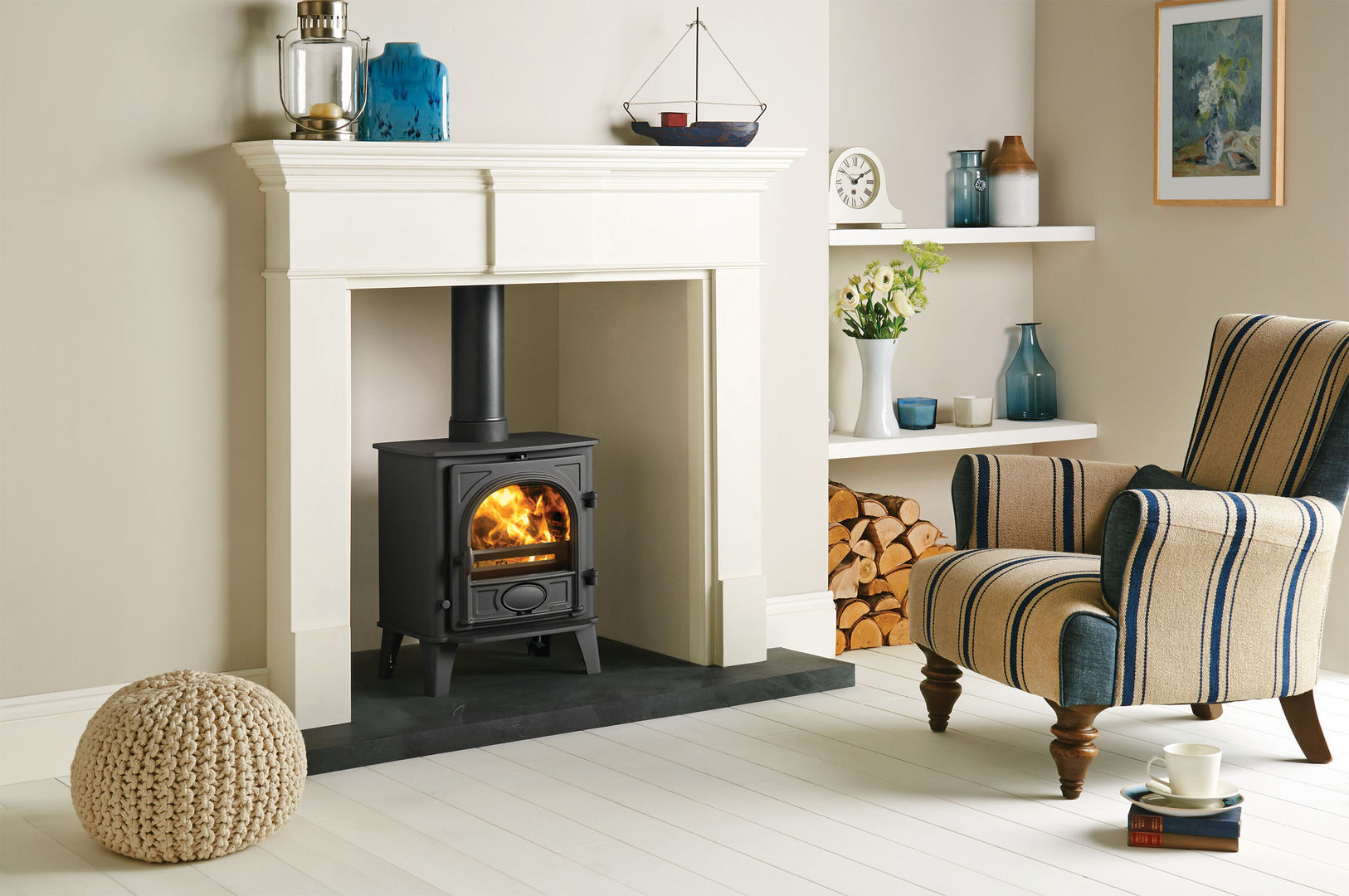 Stovax Stockton Stove Range, Stovax Heating Group Stovax Heating Group Country style living room Fireplaces & accessories