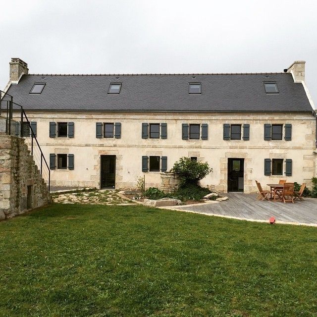 Rénovation Complète d'une Longère à Plouhinec, LE LAY Jean-Charles LE LAY Jean-Charles Country style houses