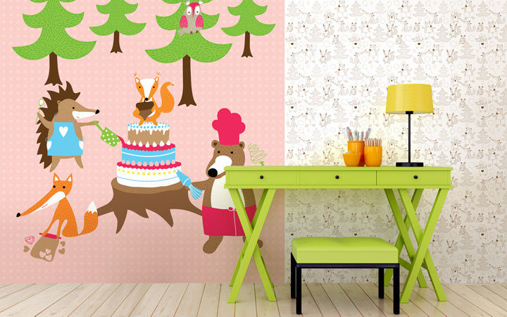 Kollektion Party in the woods, Designstudio DecorPlay Designstudio DecorPlay غرفة الاطفال ديكورات واكسسوارات