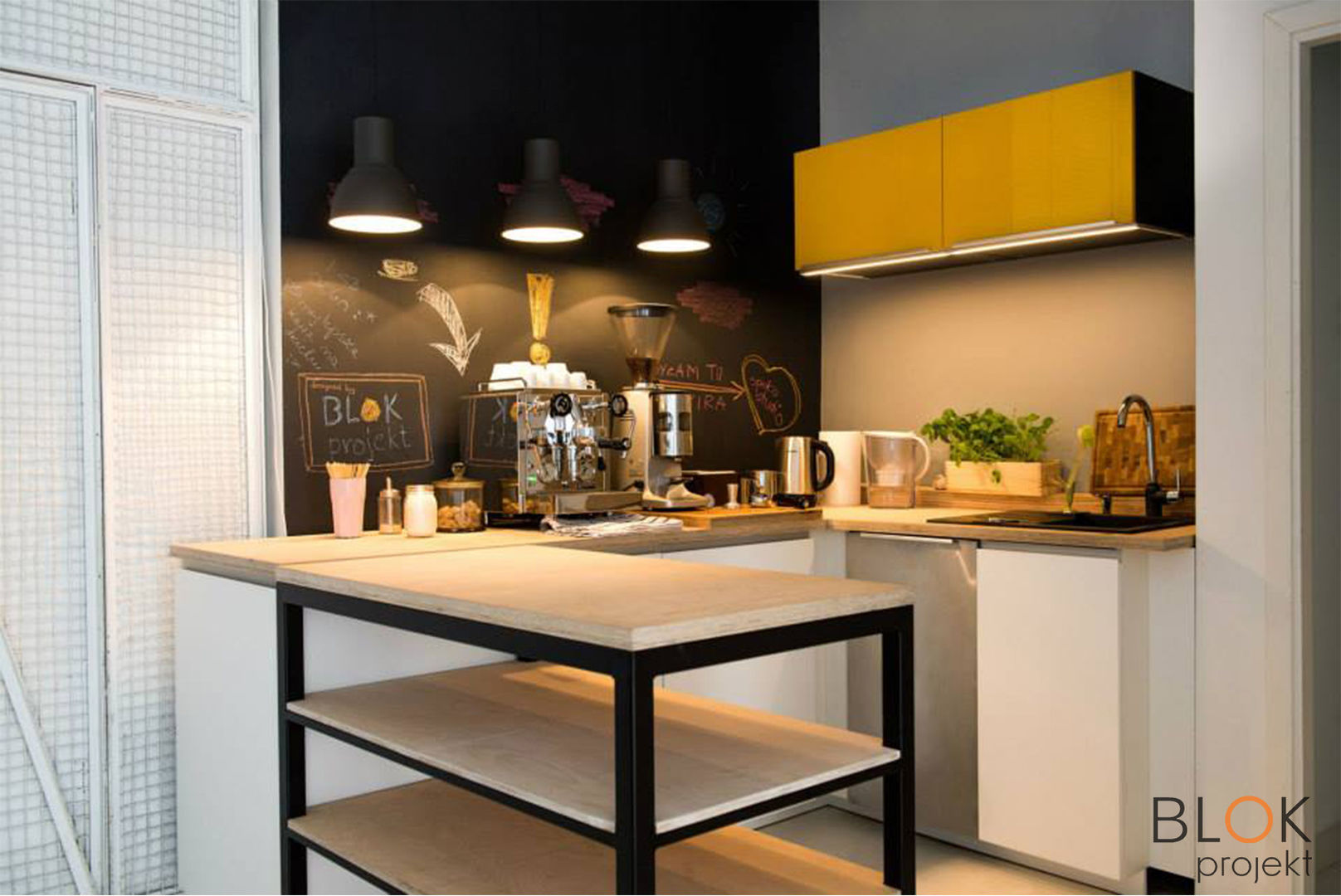 Jasna Sprawa Studio, Blok projekt Blok projekt Modern kitchen