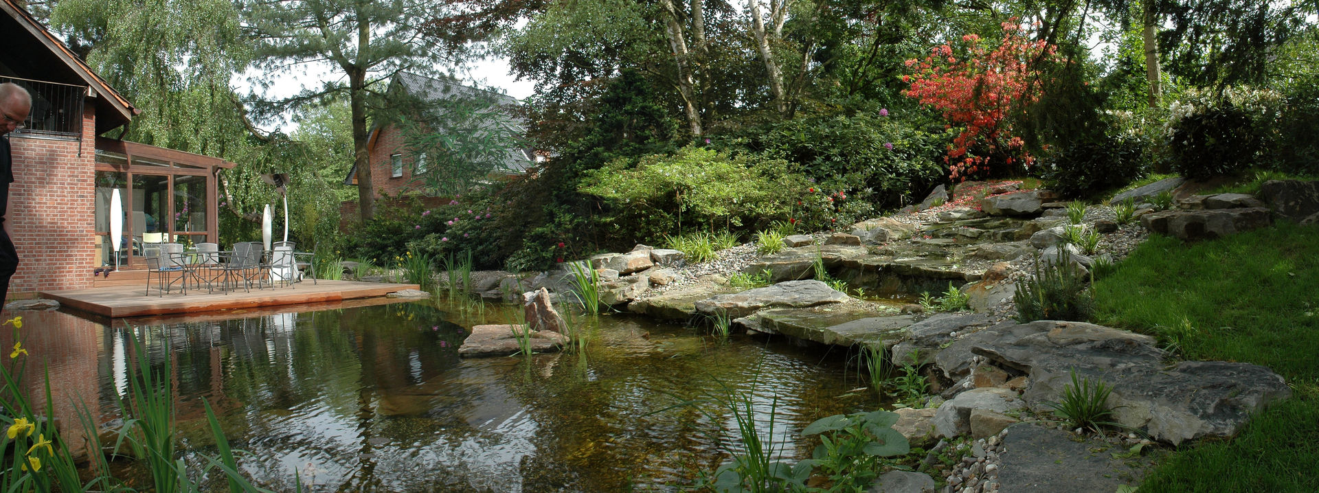 Ogród, Architektura krajobrazu- naturalne systemy uzdatniania wod Architektura krajobrazu- naturalne systemy uzdatniania wod Azjatycki ogród