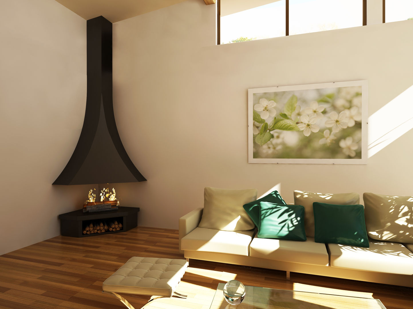 Raco Flame, Ekofen ısı sistemleri Ekofen ısı sistemleri Living room