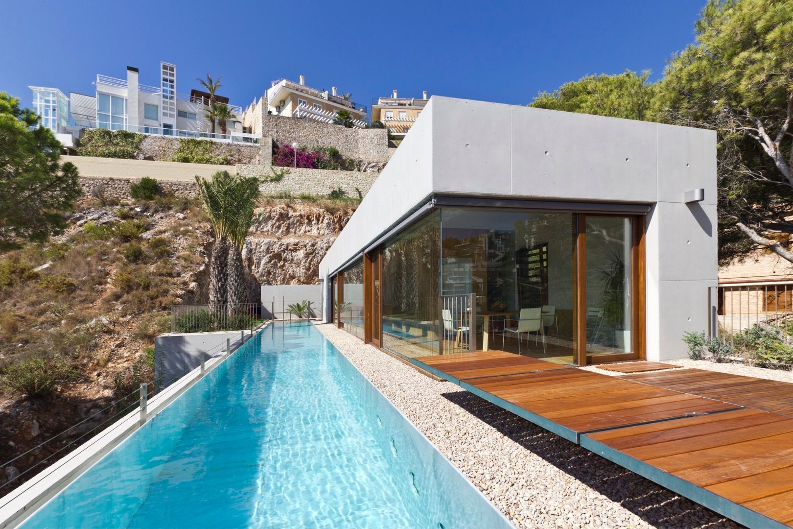 Vivienda "Mirando al mar soñé", Ascoz Arquitectura Ascoz Arquitectura Moderne zwembaden