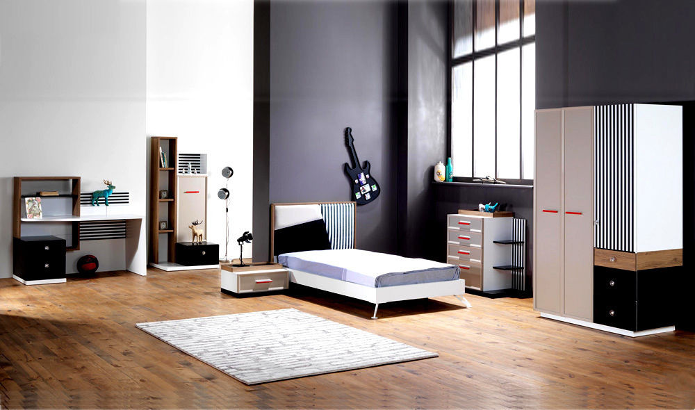 Erkek Genç Odaları, CaddeYıldız furniture CaddeYıldız furniture Kamar Bayi/Anak Modern Accessories & decoration