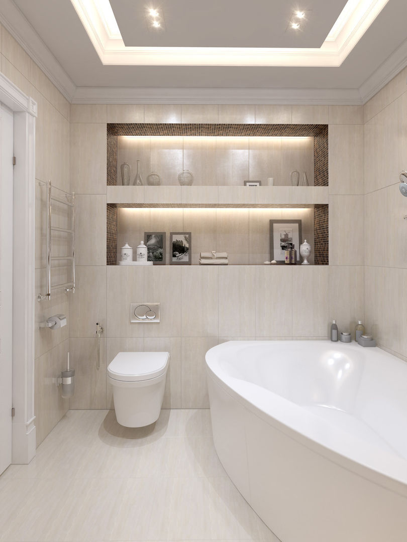 Завтрак у Тиффани, GraniStudio GraniStudio Bagno in stile classico