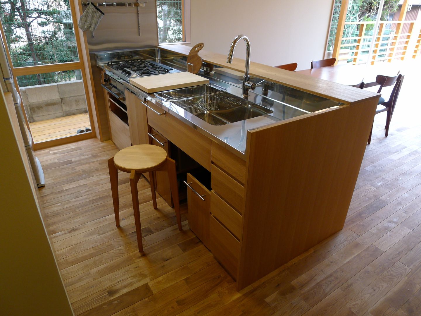 前山の家, 風建築工房 風建築工房 Scandinavian style kitchen