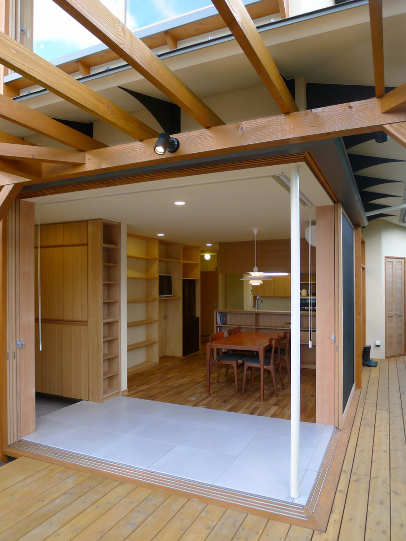 前山の家, 風建築工房 風建築工房 Scandinavian style living room