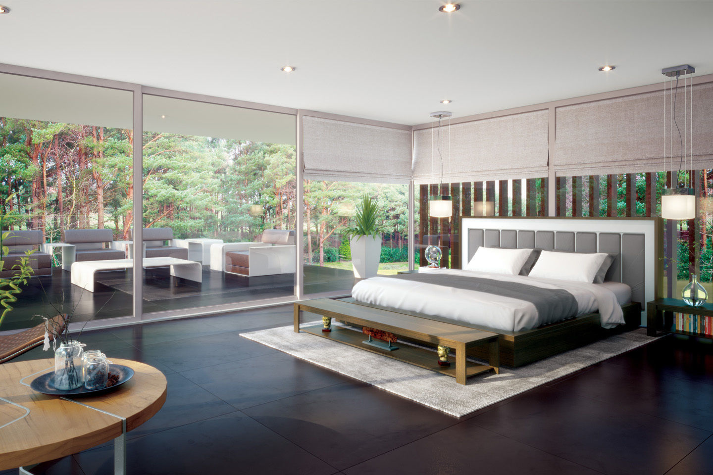 Canford Cliffs, Poole, David James Architects & Partners Ltd David James Architects & Partners Ltd Modern style bedroom