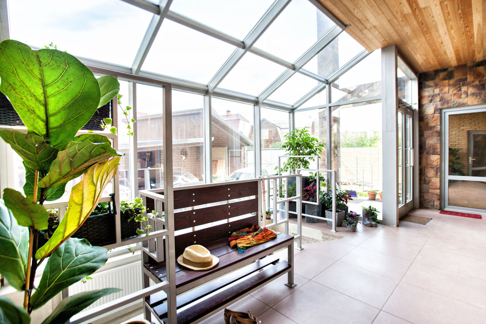 homify Eclectic style conservatory