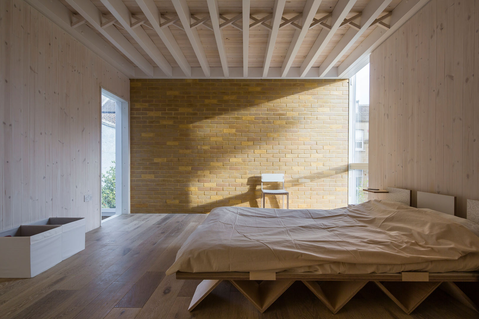 House of Trace, TSURUTA ARCHITECTS TSURUTA ARCHITECTS Minimalist bedroom
