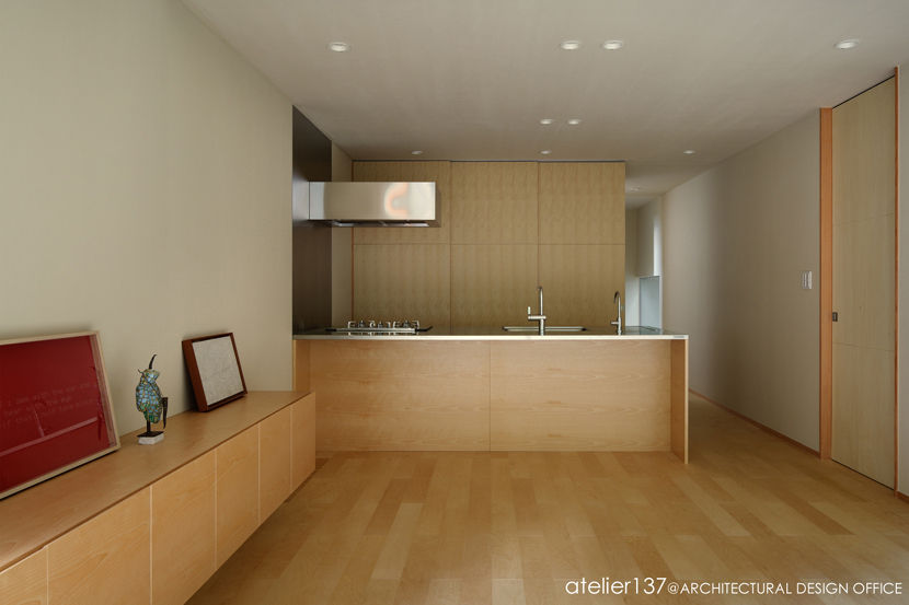031軽井沢Tさんの家, atelier137 ARCHITECTURAL DESIGN OFFICE atelier137 ARCHITECTURAL DESIGN OFFICE Modern kitchen