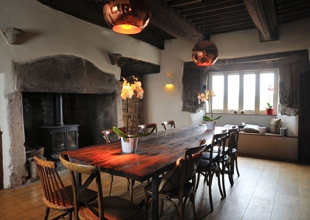 Coldbrook Farm, Monmouthshire, Hall + Bednarczyk Architects Hall + Bednarczyk Architects Country style house