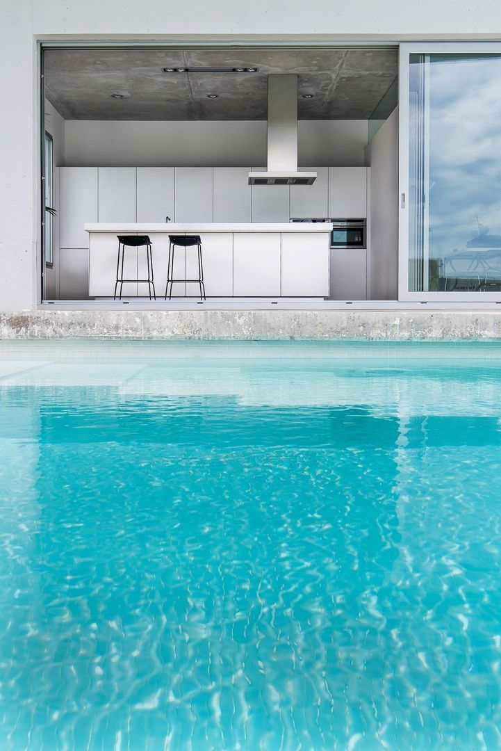 Casa Mikado, Ascoz Arquitectura Ascoz Arquitectura Piscine minimaliste