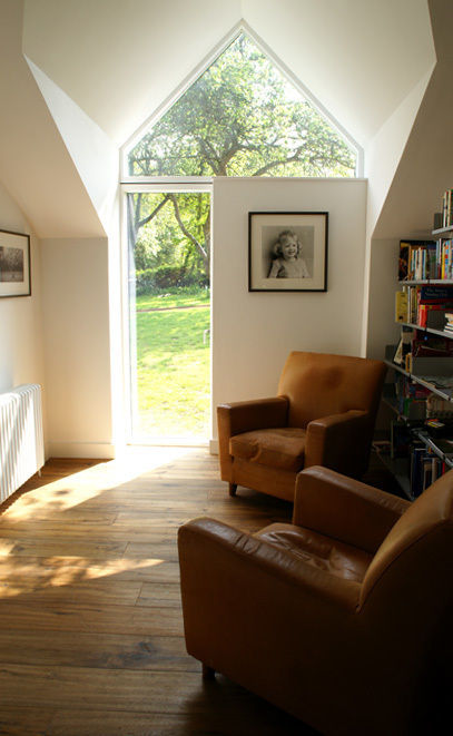 Veddw Farm, Monmouthshire, Hall + Bednarczyk Architects Hall + Bednarczyk Architects Estudios y oficinas estilo rural