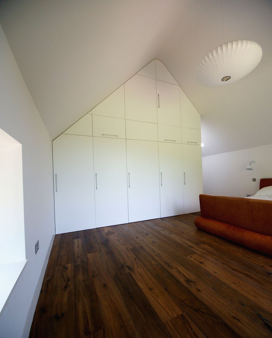 Veddw Farm, Monmouthshire, Hall + Bednarczyk Architects Hall + Bednarczyk Architects Modern style bedroom