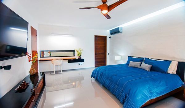 Casa Cocotera, TAFF TAFF Спальня в стиле модерн