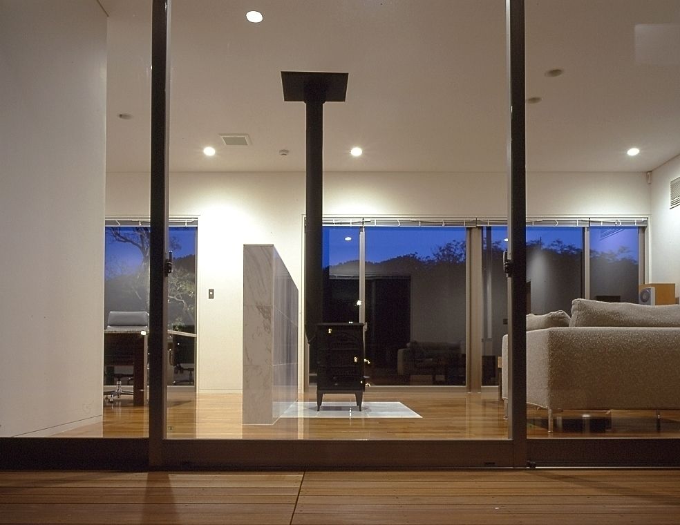 下田の家, TAMAI ATELIER TAMAI ATELIER Modern living room