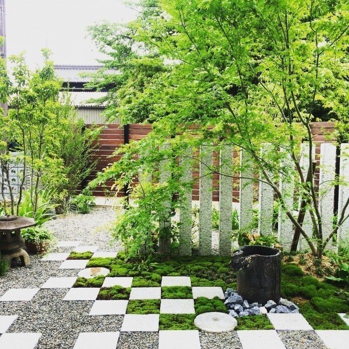 大口の庭, ＬＩＶＩＮＧ ＤＥＳＩＧＮ ＬＩＶＩＮＧ ＤＥＳＩＧＮ Сад в стиле модерн